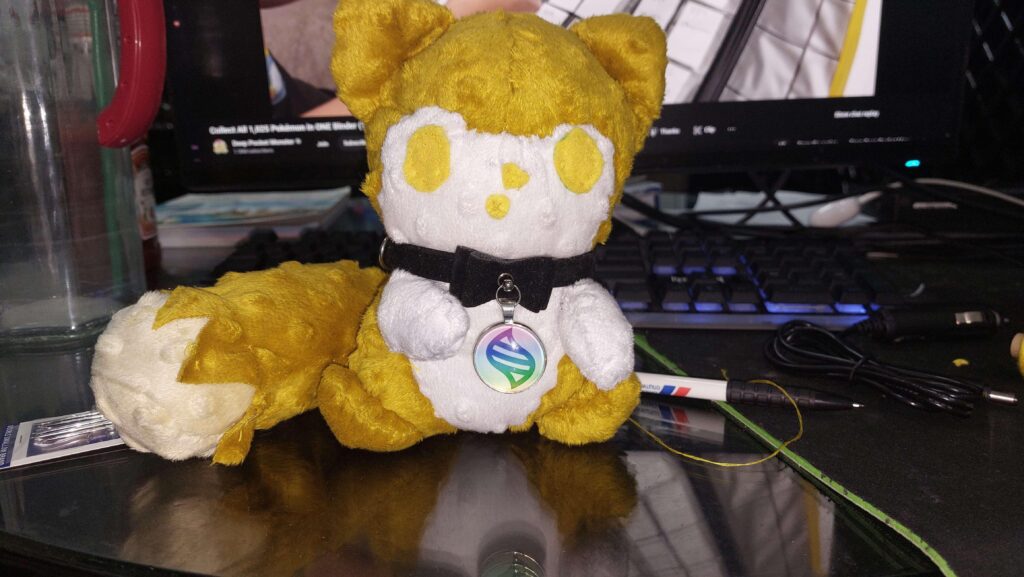 I made my first plushie based on my Fakemon!