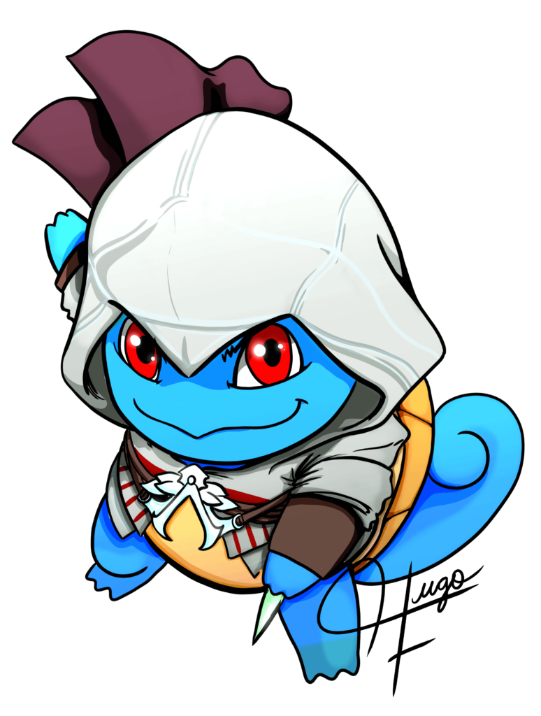 [OC] Assassin's Squirtle
