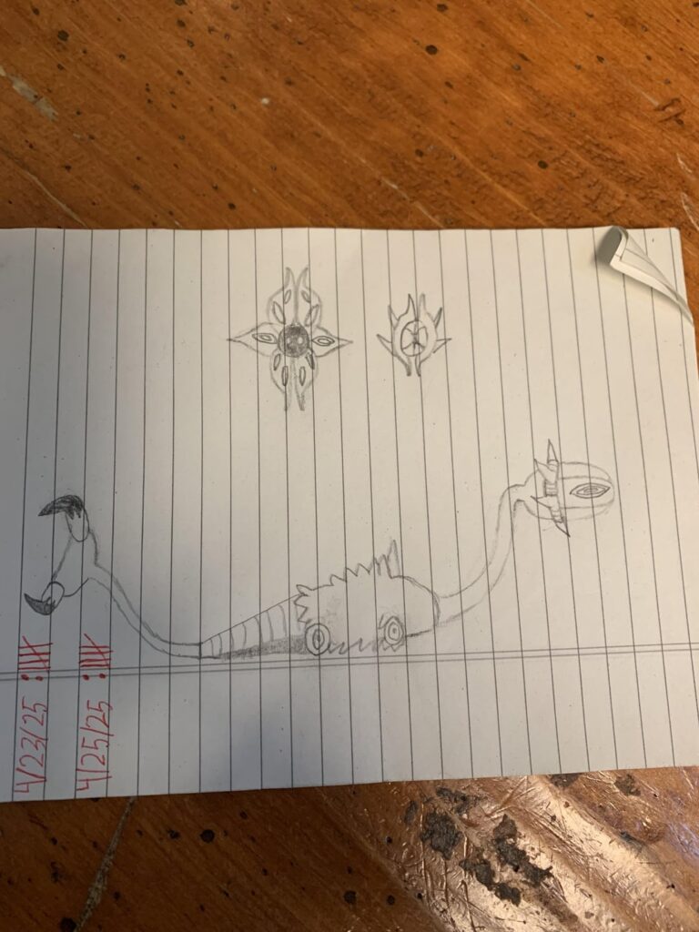 Slither Lily, a Fan-Made Crossil