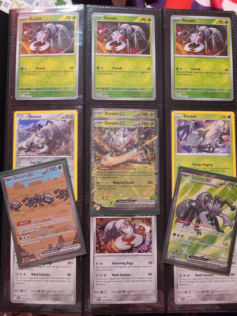 durant is one of my favorite pokemon and today i pulled the SIR :)