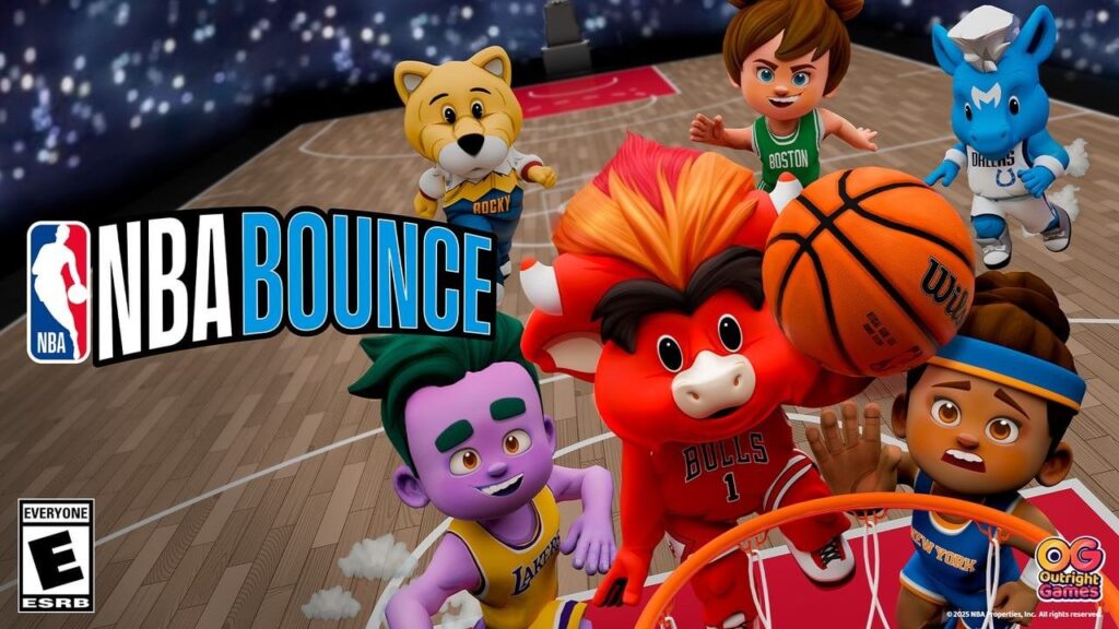 Outright Games Reveals NBA Bounce, a Family-Friendly Basketball Game Coming This September