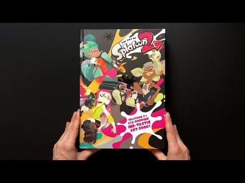 The Art of Splatoon 2 [Book review and flip through]
