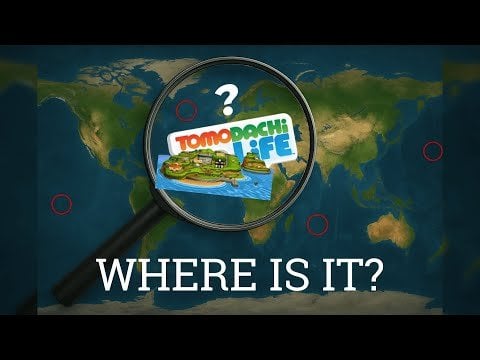 Where is the Tomodachi Life island Located? ( Tomodachi Life Mystery video )