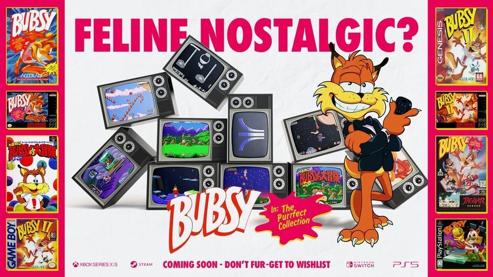 Bubsy Perfect collection game list announced