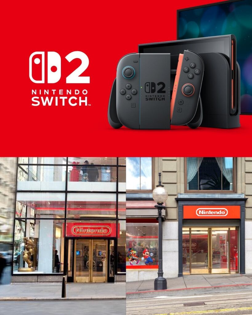 Nintendo NY & San Francisco are holding launch events for Nintendo Switch 2.