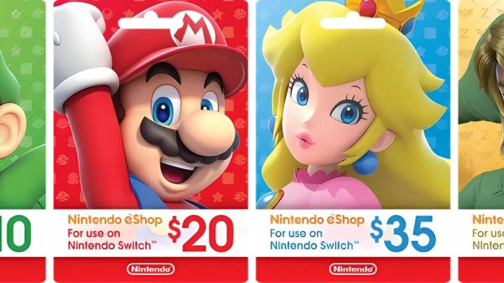 Nintendo EShop Cards Get A New Look Ahead Of Switch 2 Launch