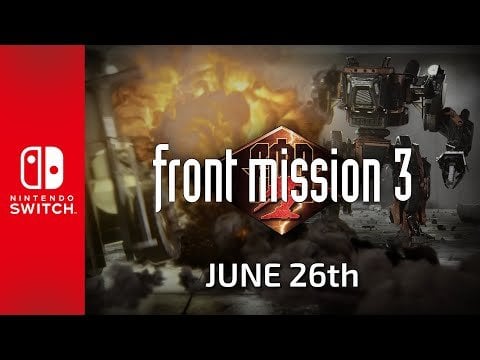 FRONT MISSION 3: Remake || Nintendo Switch Date Announcement Trailer (June 26)