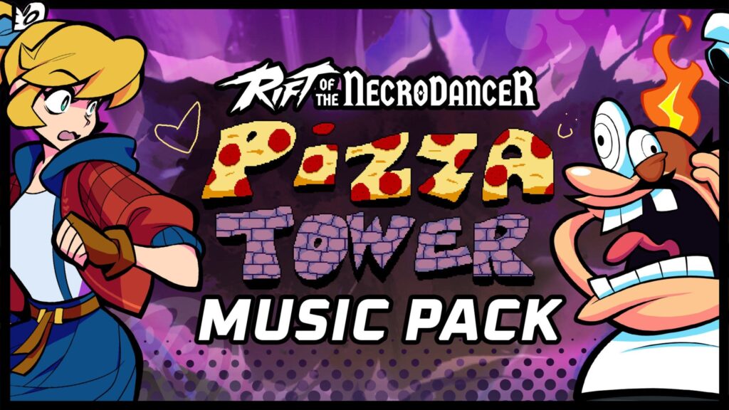 Pizza Tower DLC for Rift of the Necrodancer is out now on Switch!