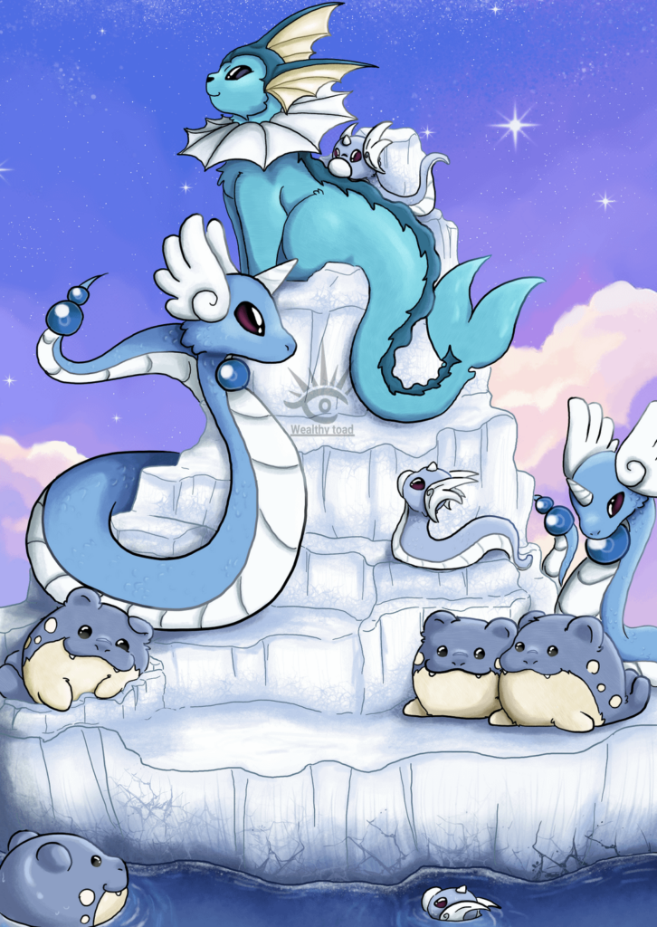 All my favorite Pokemon :> [OC]