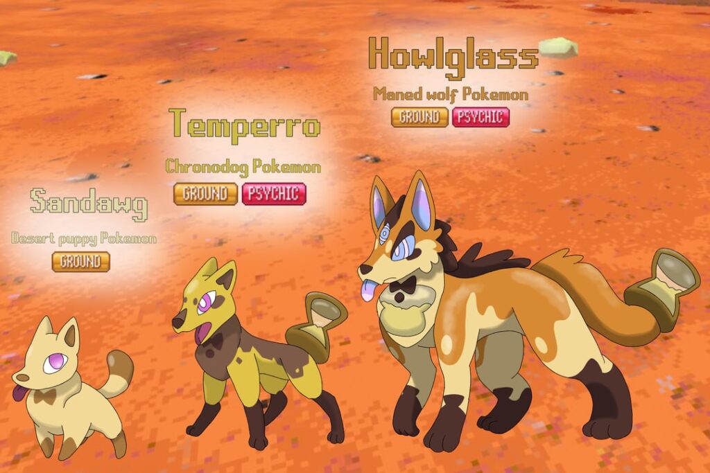 Take a good wild guess as to what these mons are based off of (OC)