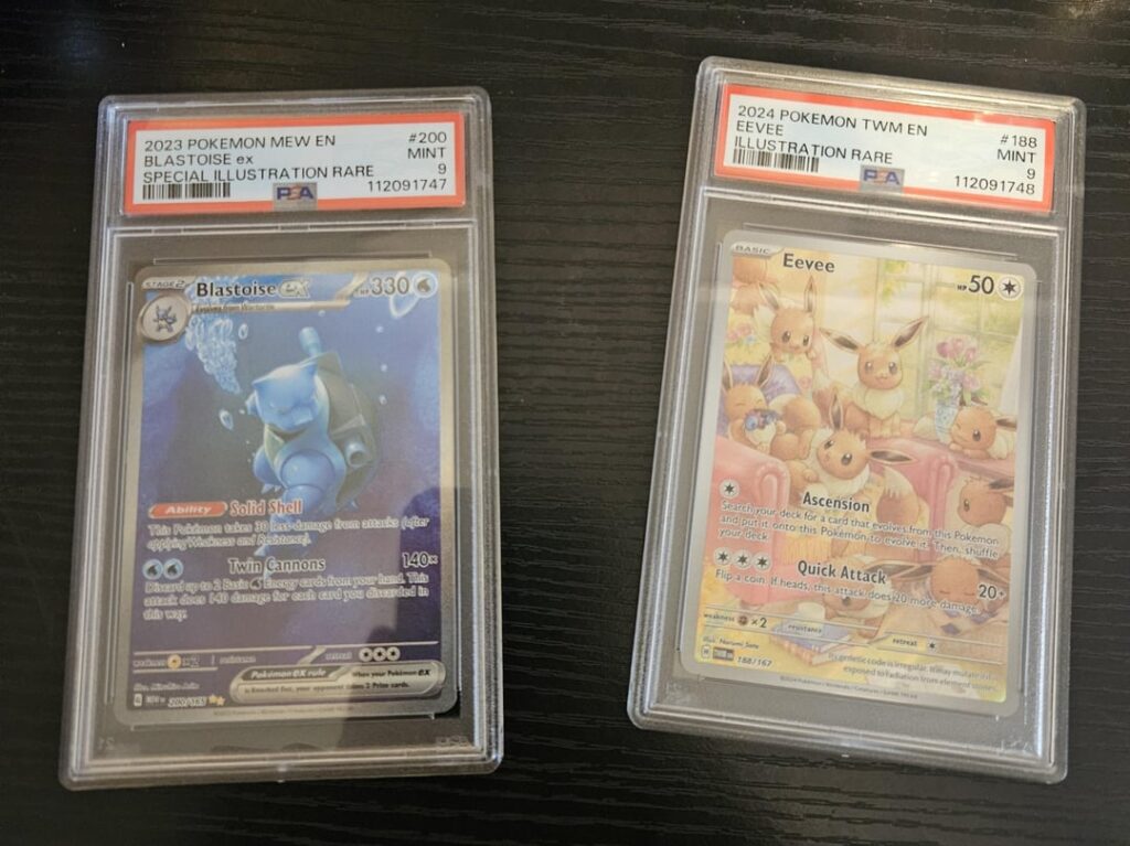 First ever PSA cards