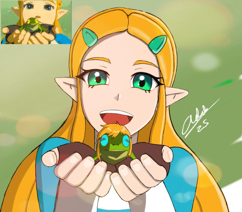 Legend of Zelda: Breath of the Wild, by me.