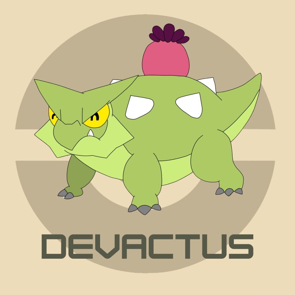 Starters evolution! Devactus!