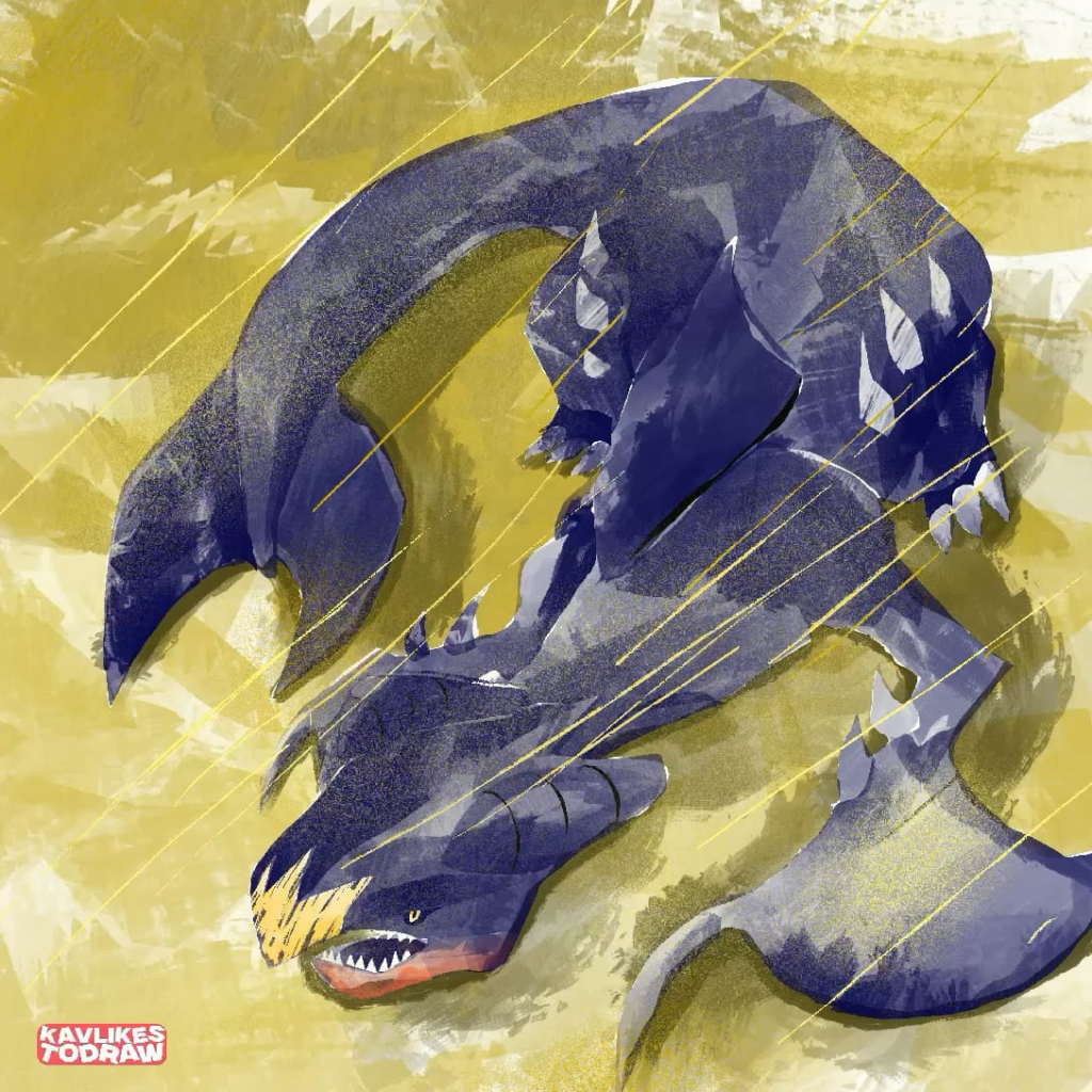 Garchomp’s Speed Paint [OC]