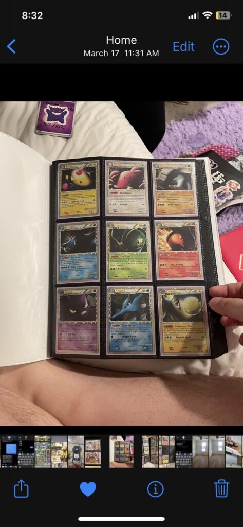 My nephew stole my Pokémon Cards