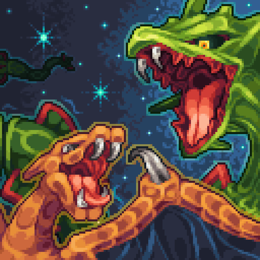 Rayquaza x Charizard [OC]