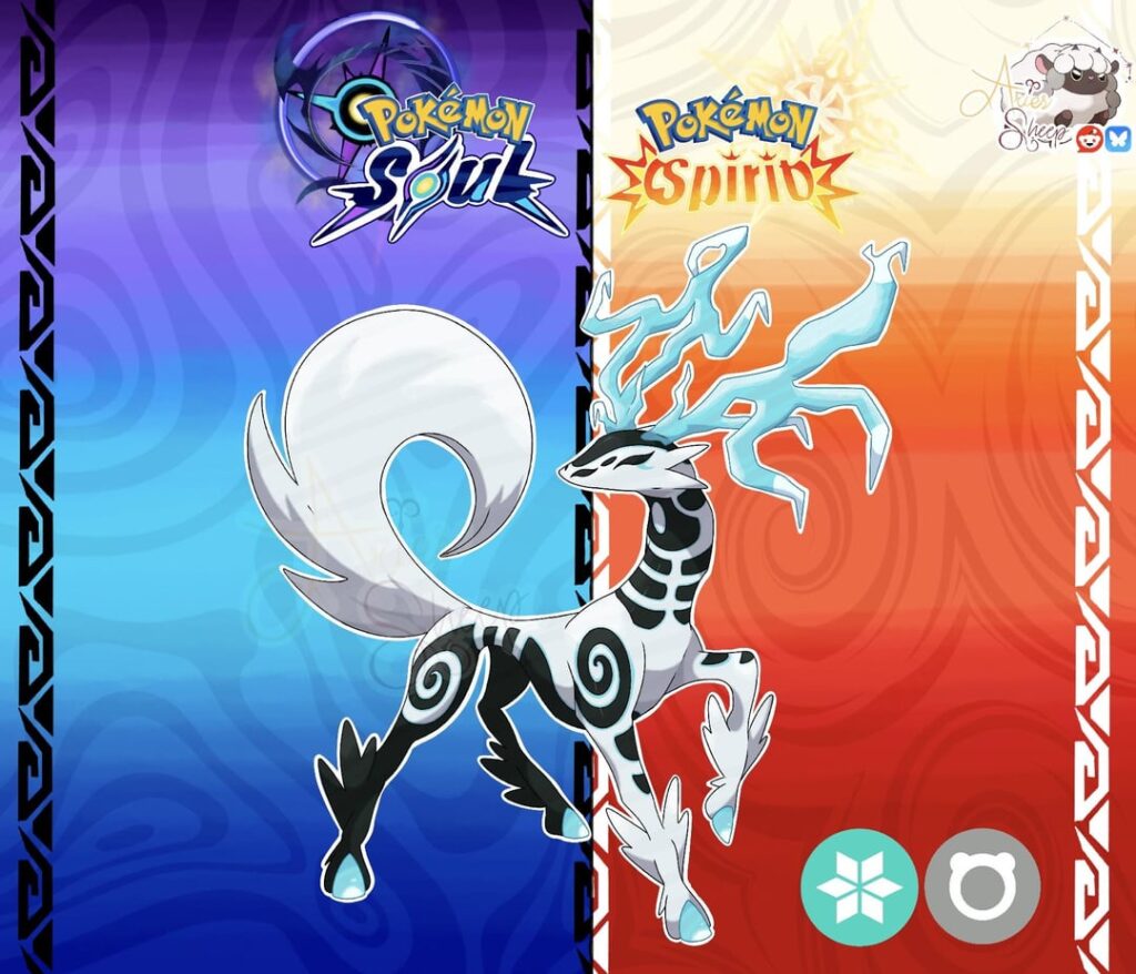 Here’s Viystag a weird looking deer Fakemon and gym leader I made with Pixmel Artistry, StinkyBinkyBoi, Shelracer8683, and Fantasma Flower. Idk what to do for its stats or abilities so I’d be happy for suggestions!