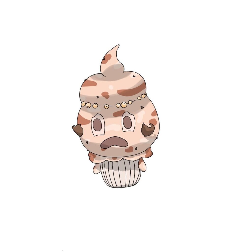 Your Mestaran Vanillite evolved into Vanillish then Vanilluxe!