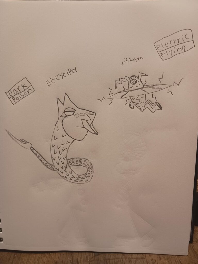 I just made some rival fakemon based off the eyelash viper and the hummingbird, what do you think, would you use them