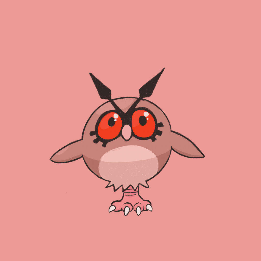A wild hoothoot animation appears!