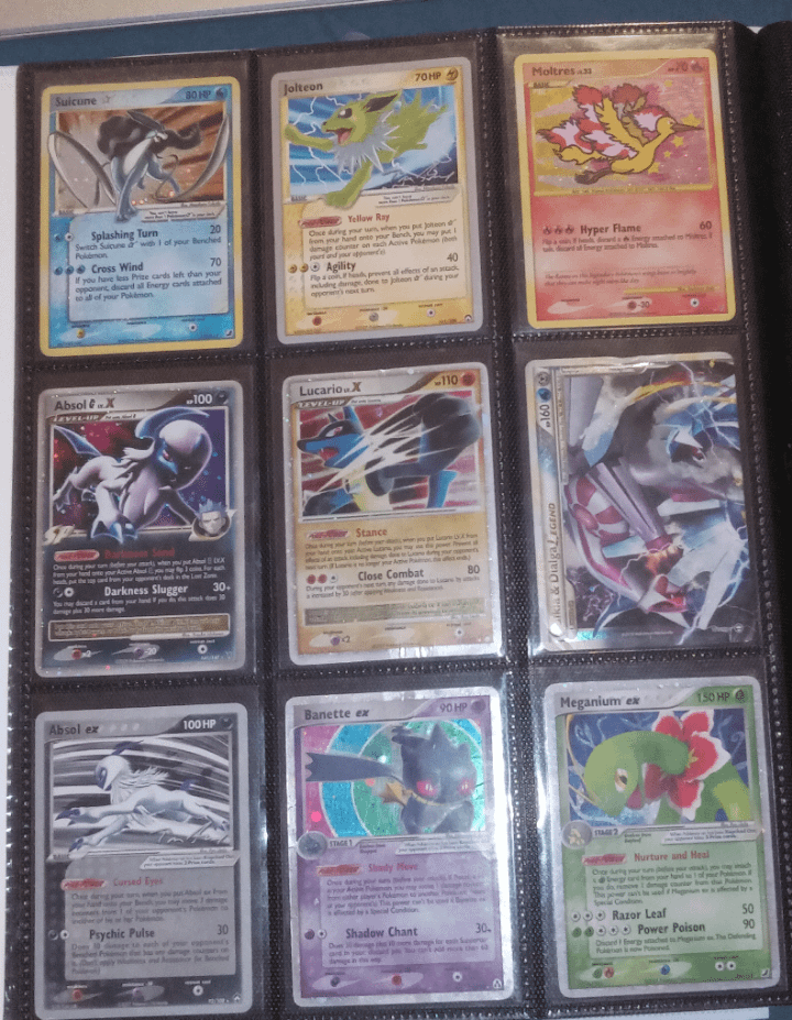 Rate my grail binder page