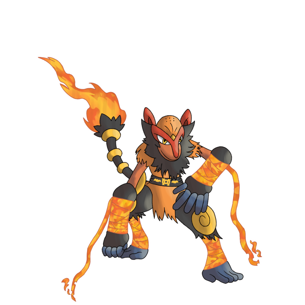Fire monkey monk