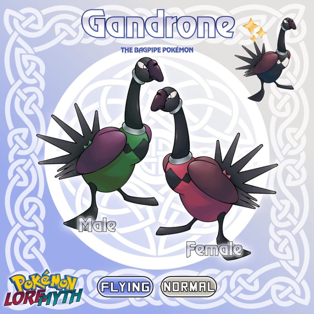 Woah! Quagpip has evolved into Gandrone!
