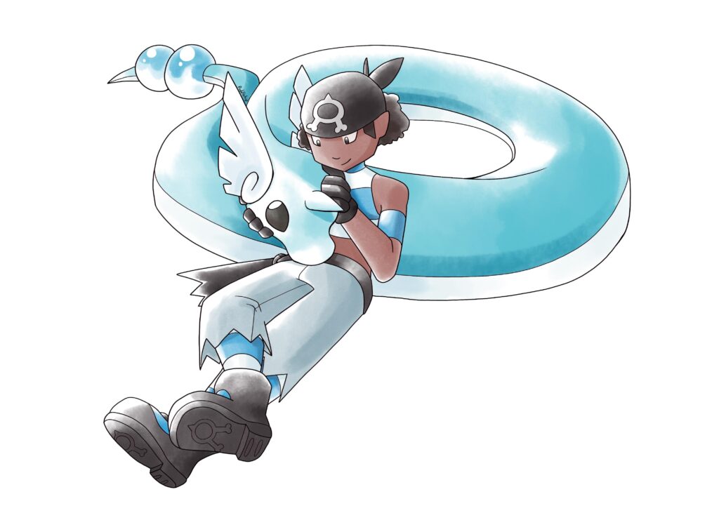 Commission I did in the Ken Sugimori Style! [OC]