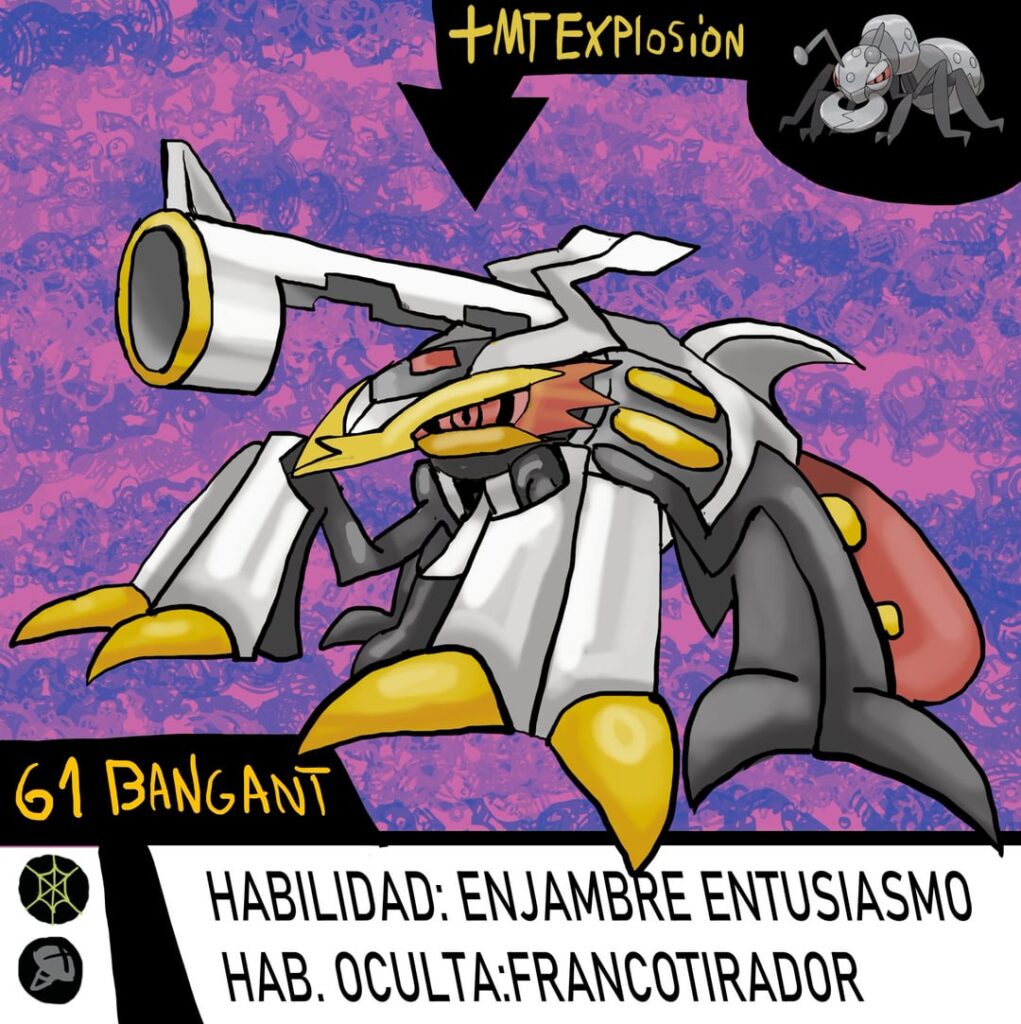 Inspirado en la hormiga bala, hoy les traigo está evolución