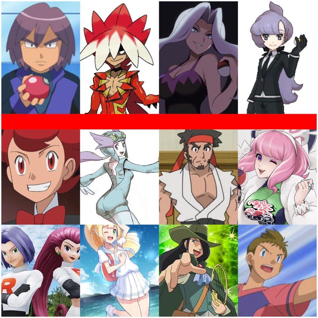 Drafting a gym and elite 4 team