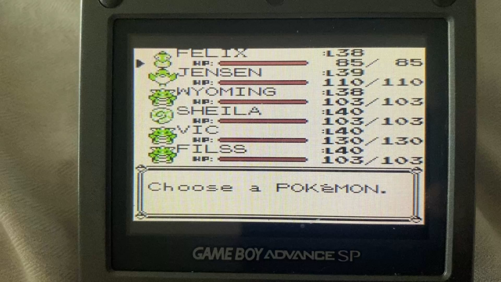 Finished Red for the first time! I'm so proud of my team <3