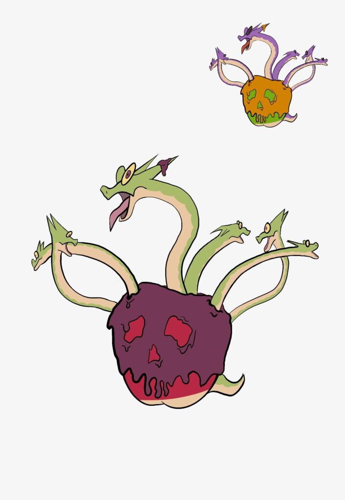 hydreipple - the poison hydra pokemon