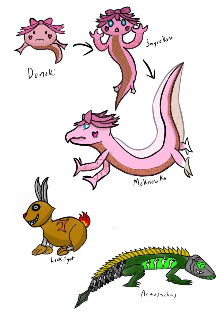 Showing of some of my favorite Pokémon