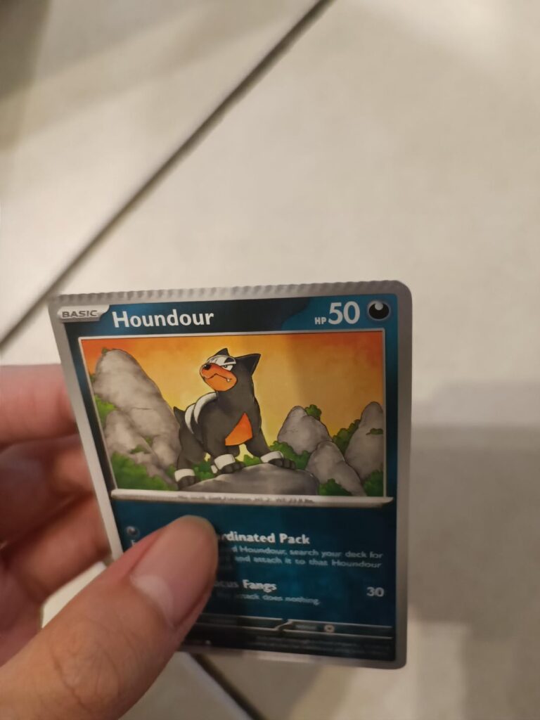 What does it mean if my card has a weird squiggly top?