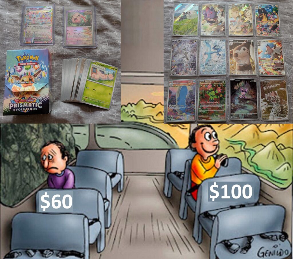 In today's episode of opening packs vs. getting singles