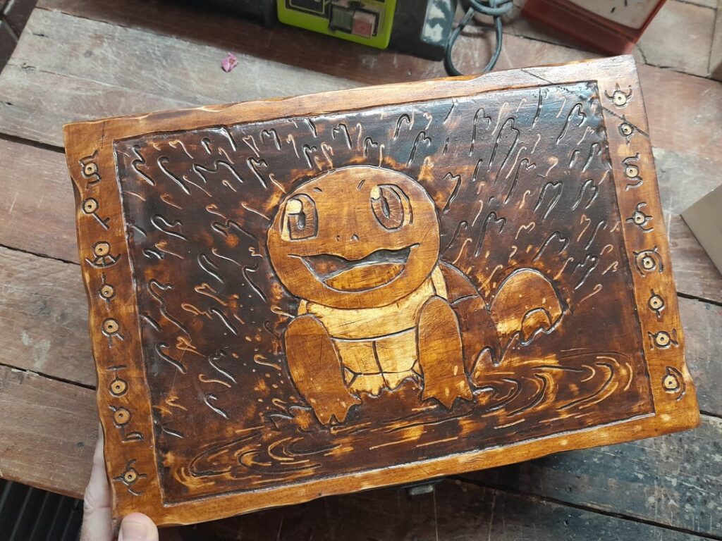 Big Squirtle box I made