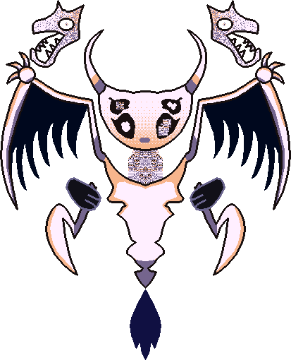 So, i tried redesigning one of the Missingno Evolutions i made a while back.