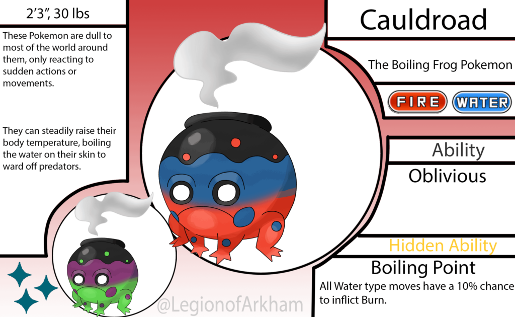 A Slow Burning Pokemon In Battle