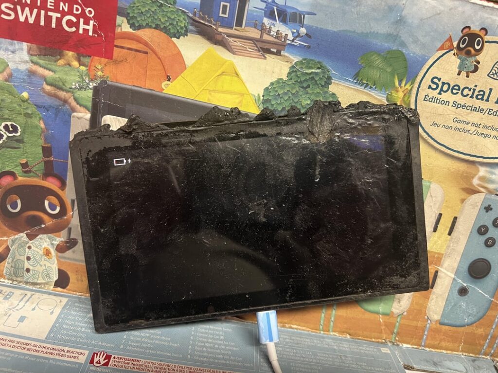 I can’t believe it’s still working after the fire!