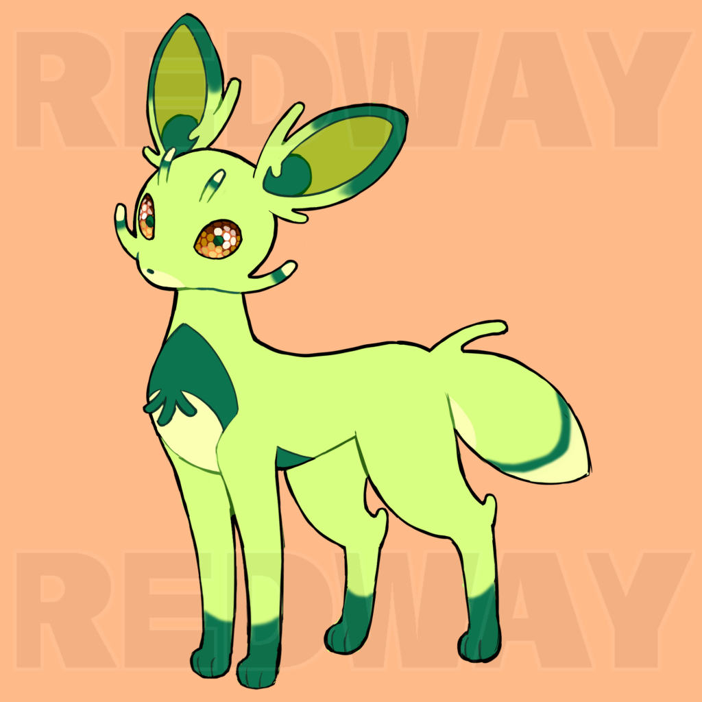 New lil concept for a Bug-type eeveelution