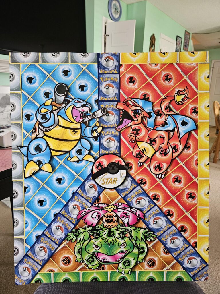 My latest pokemon art project