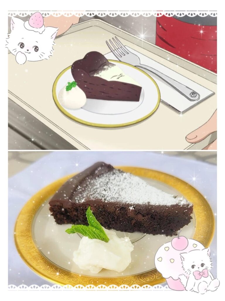 I celebrated Diantha's (unofficial) birthday by making the cake from her debut episode!