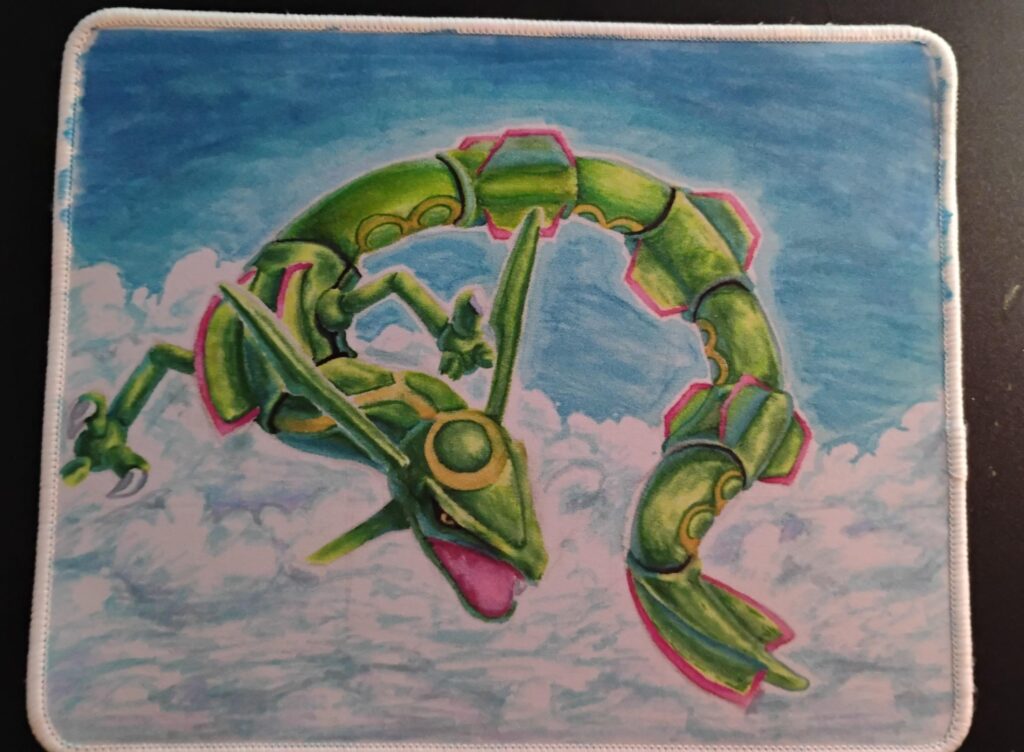 Got some mousepads a while ago and found out they seem to take the ink to my markers in pretty well.... So I had do one with my favorite guy
(OC)