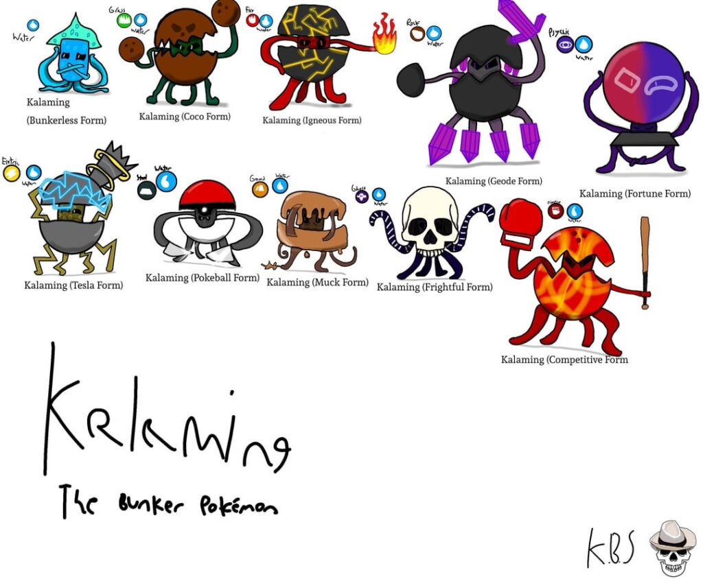 Meet Kalaming! (Check Comments for info about each form)