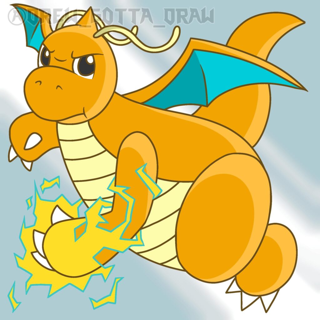 Dragonite uses Thunder Punch! (WSP#4) (OC)