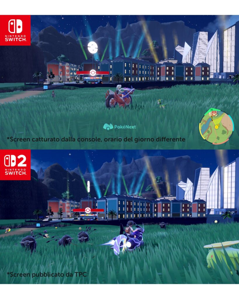 Pokémon Scarlet/Violet: early NS1 vs NS2