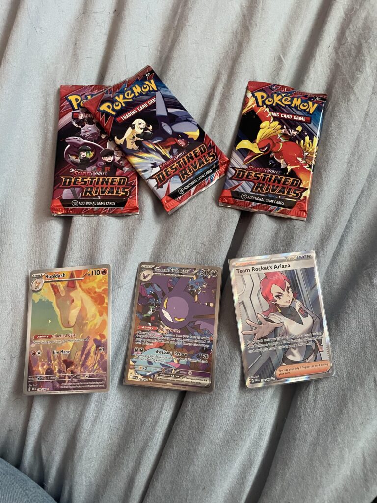 Opened 3 Packs…