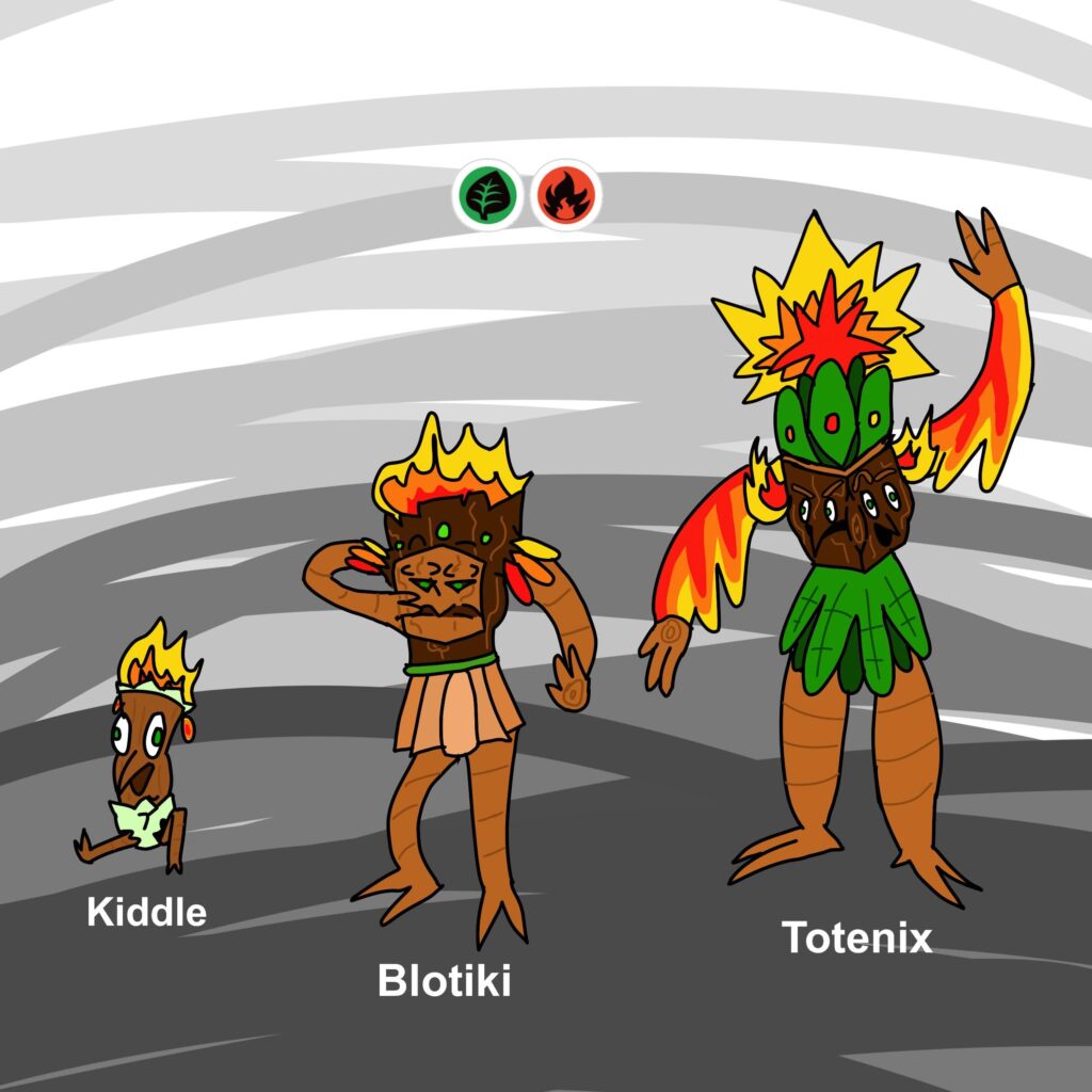 Kiddle, Blotiki and Totenix