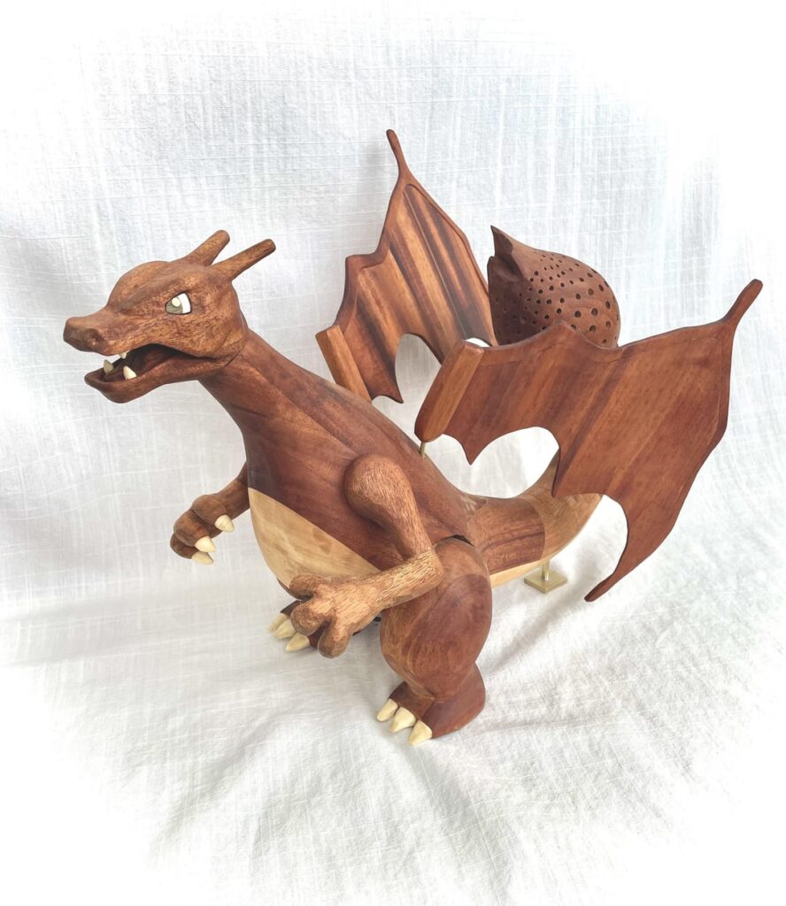 Charizard Lamp - 14” x 18”