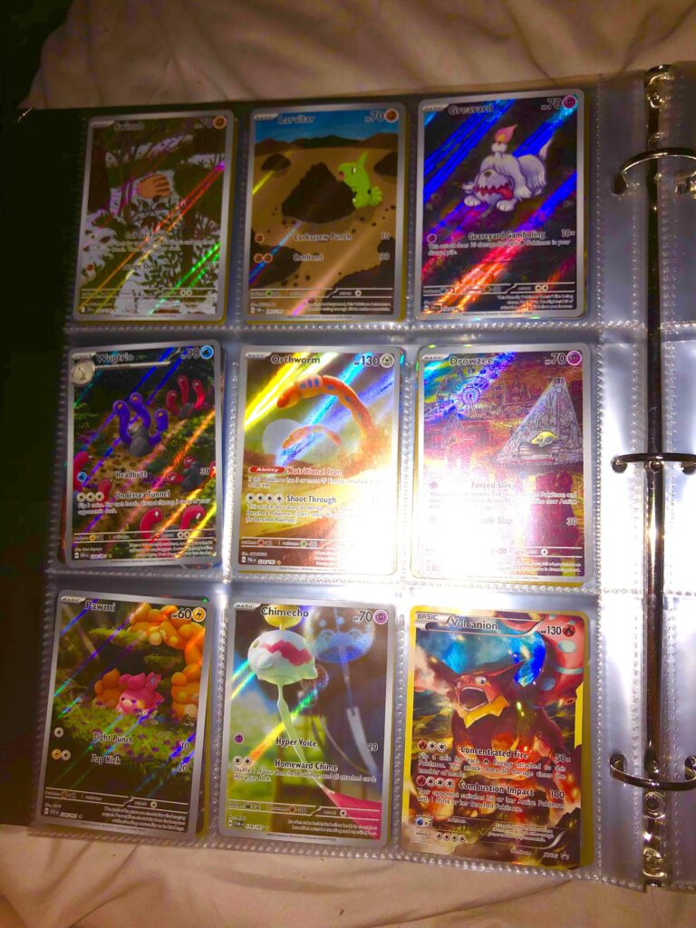 first full binder page of illustration rares!